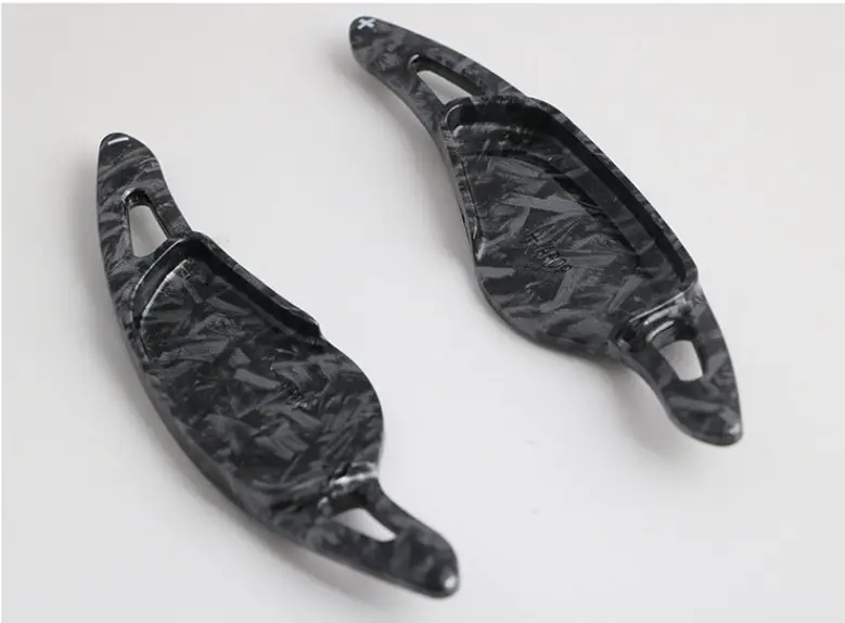 Carbon Fiber Steering Wheel Paddle Interior Modification