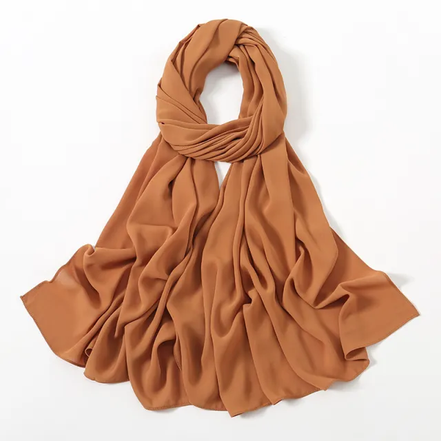 Corner Cathetus All match Chiffon Headcloth 5 Style 180Cm - Shop at LoveMi