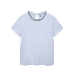 Jewellery Knitted Top Knitted Mini Skirt - Top-L - View 1