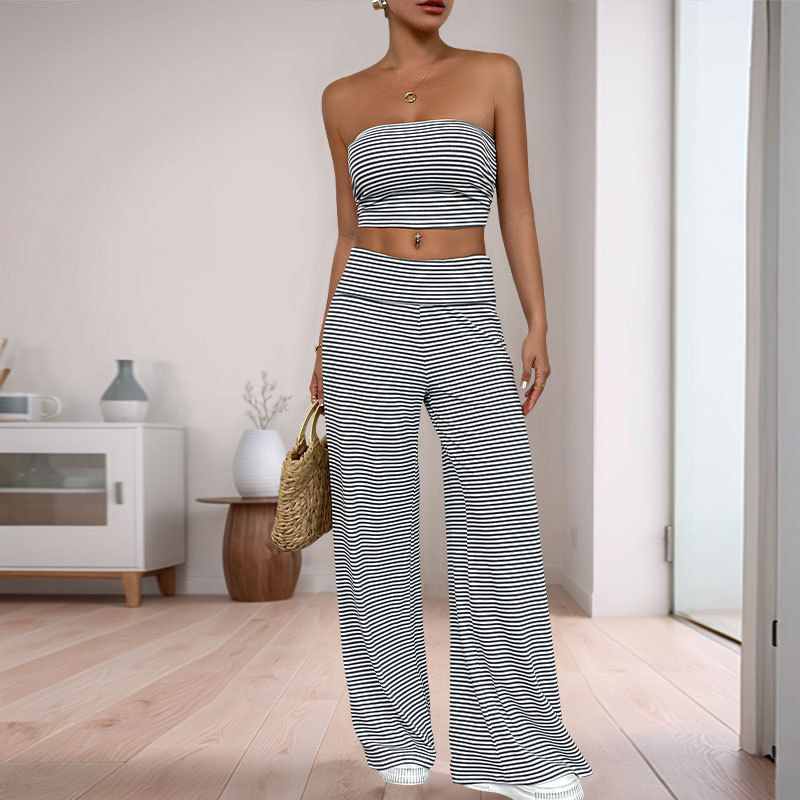 Fashion Casual Versatile Trousers Suit Light Gray - Shop at LoveMi