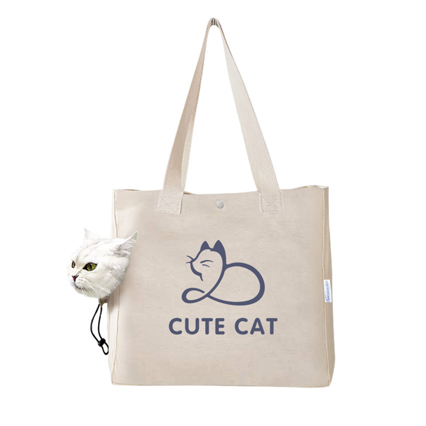 Navy Blue Pattern CuteCat