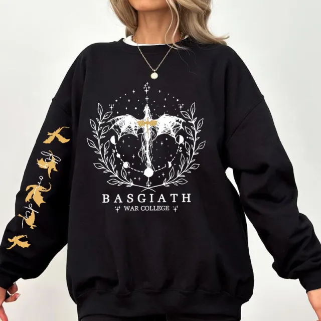 Fourth Wing Sports Pullover For Women Black - Shop at LoveMi