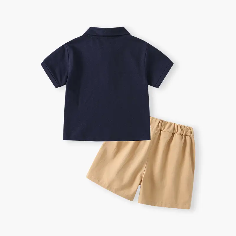 Boys Summer Short-Sleeve T-Shirt Set