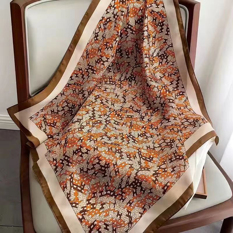 Women's High-end Thin Square Scarf - Image 15