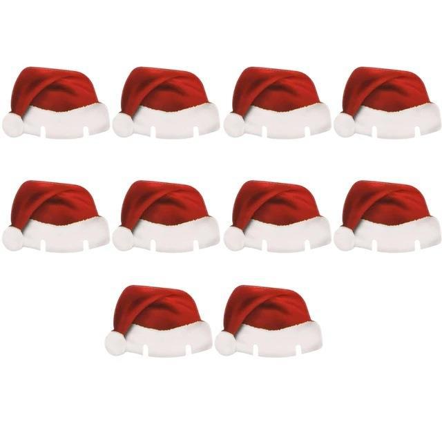 Christmas Hat 10 Pack