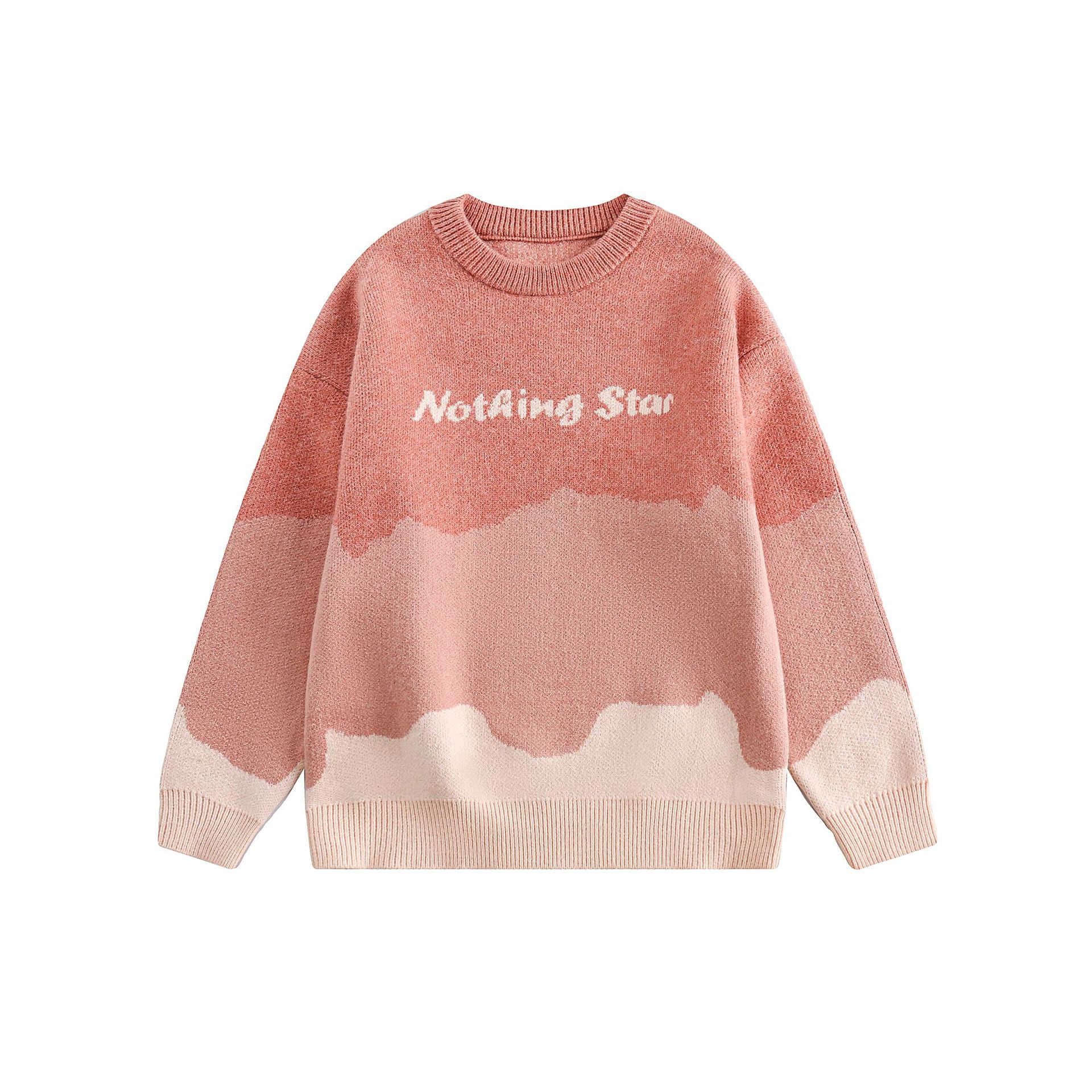 Men And Women Couple Idle Style Warm Leisure Knitwear