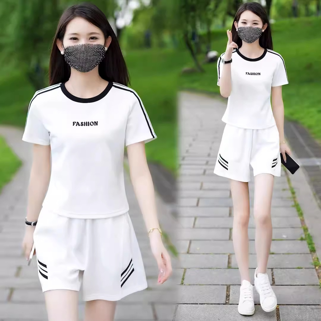 New Summer Womens Sportswear Set For Ladies