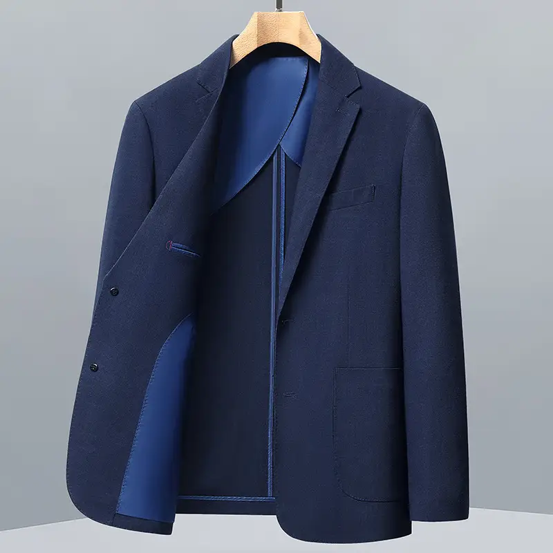 Men's Casual Suit Korean-Style Slim-Fit Single-Breasted Blazer Top