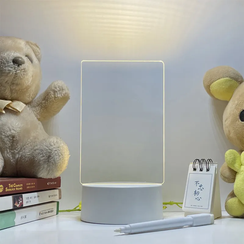 Message Board Small Night Lamp Note Board – image 7