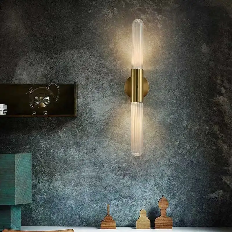 Nordic Light Luxury Simple Glass Wall Lamp