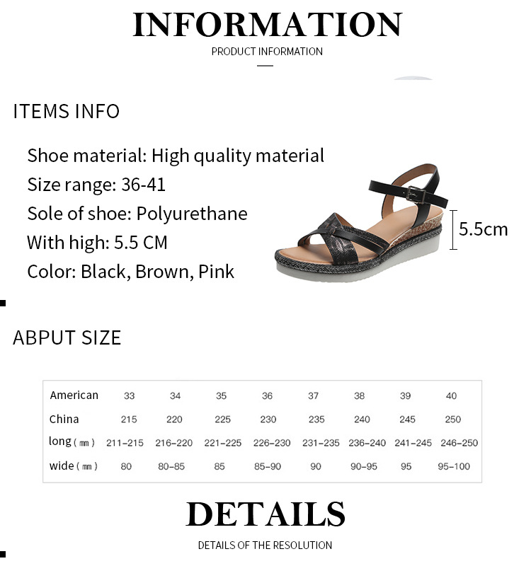 Title 6, Damen Plus Size Keilabsatz Plateau High Heel Sa...