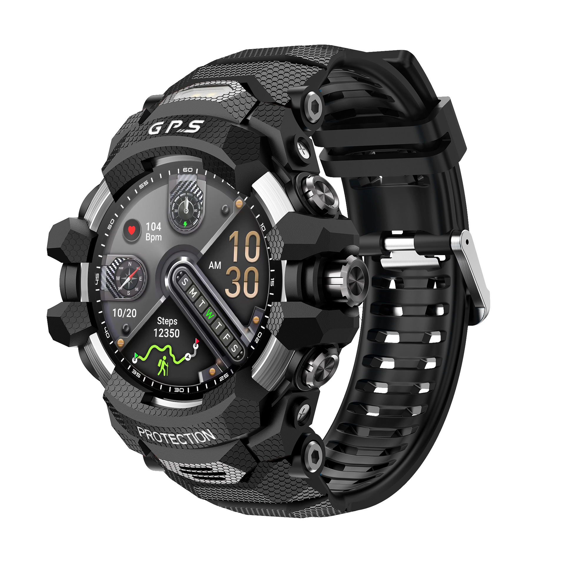 Outdoor Sport Smart Watch Bluetooth Calling 5