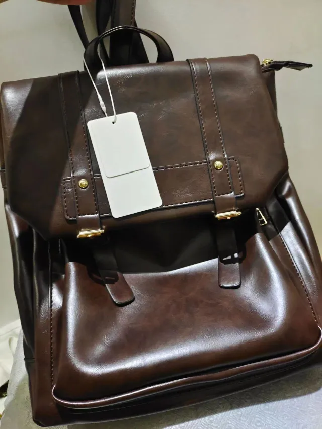 Retro Soft Leather Women's Bag Casual Cambridge Satchel Brown - Shop at LoveMi