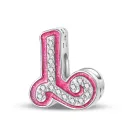 Letter L Beads