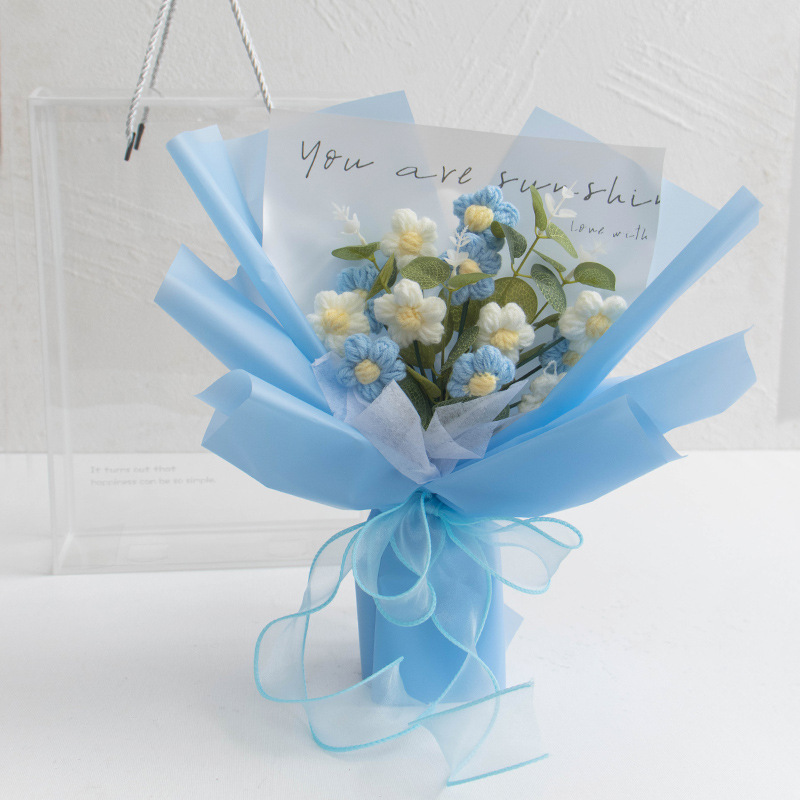 Cross-border Best-selling Hand-crocheted Yarn Bouquet — foto 2