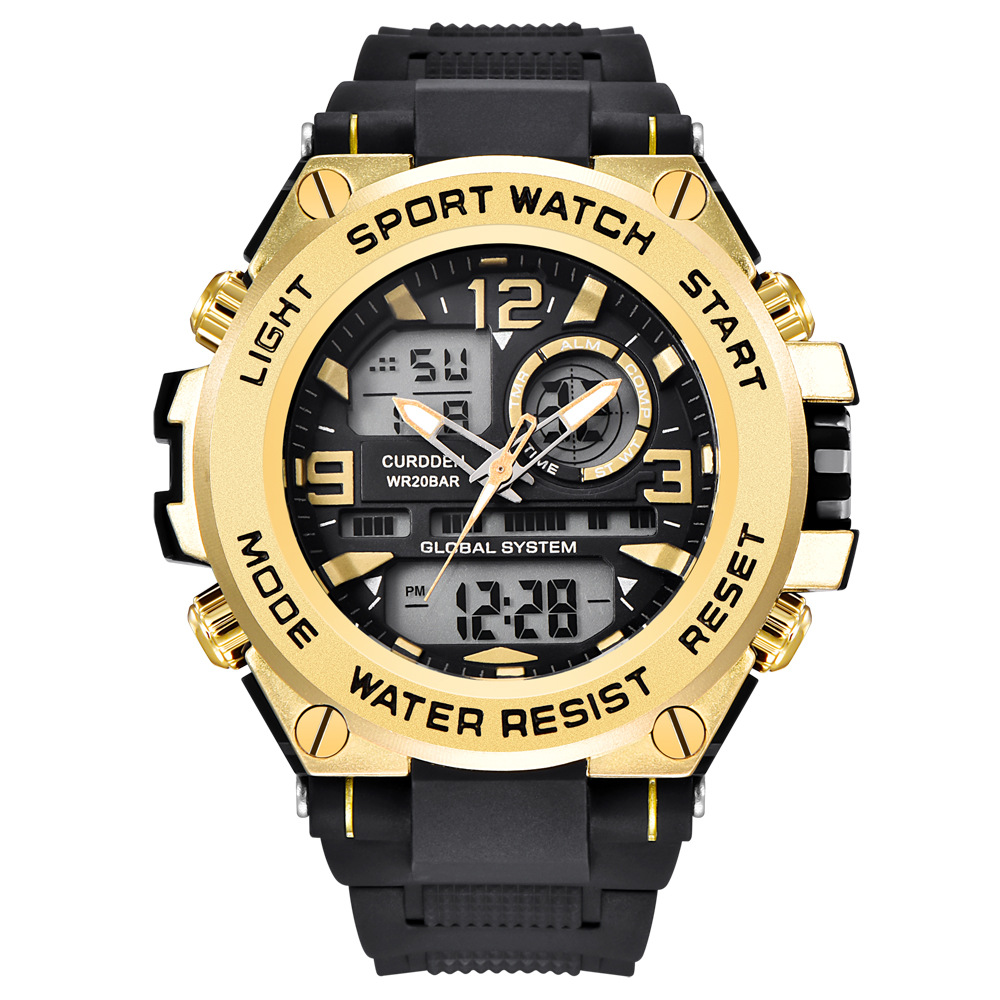 Men's Fashion Belt Multi-functional Watch