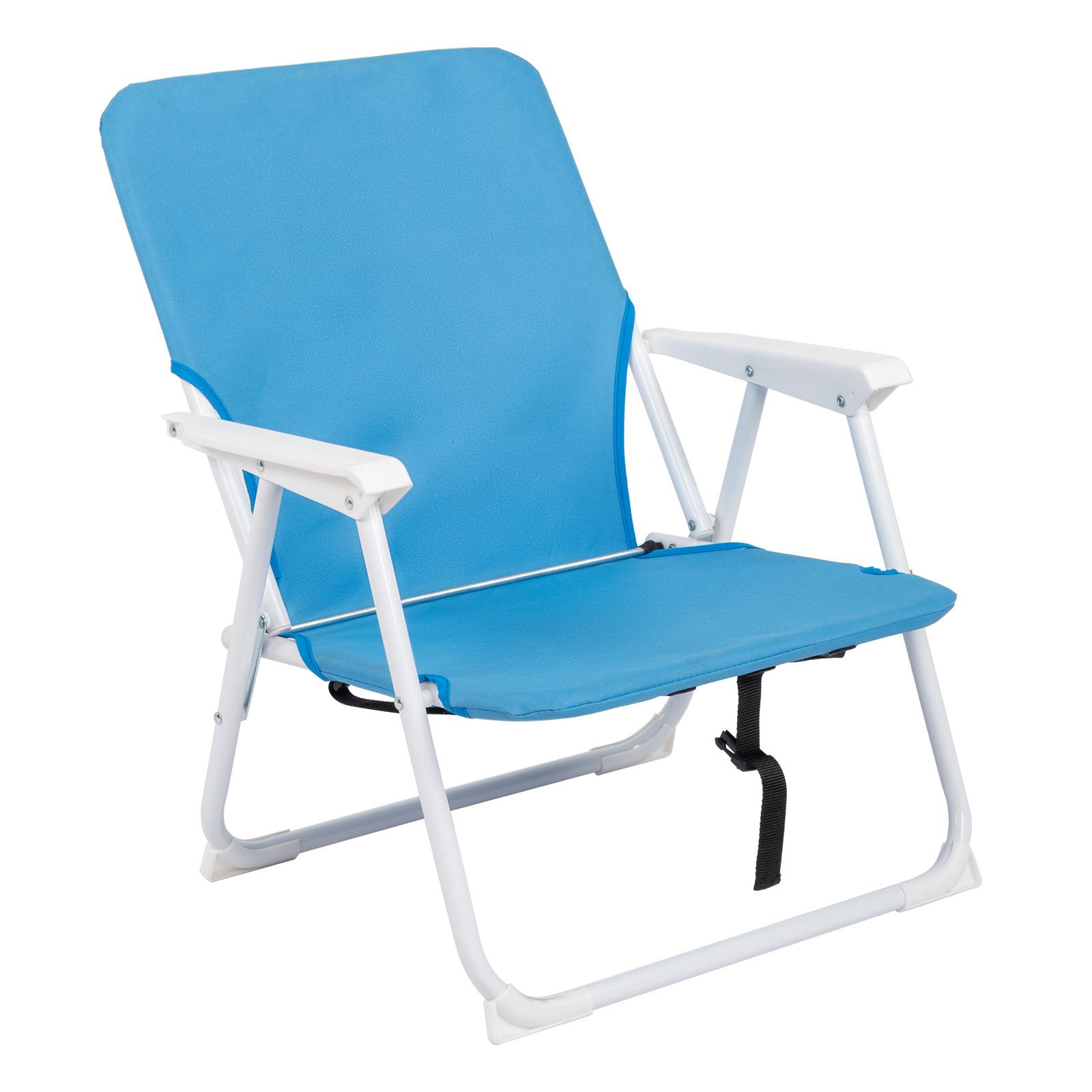 【Same Code：56494128】Oxford Cloth Iron Outdoor Beach Chair Blue