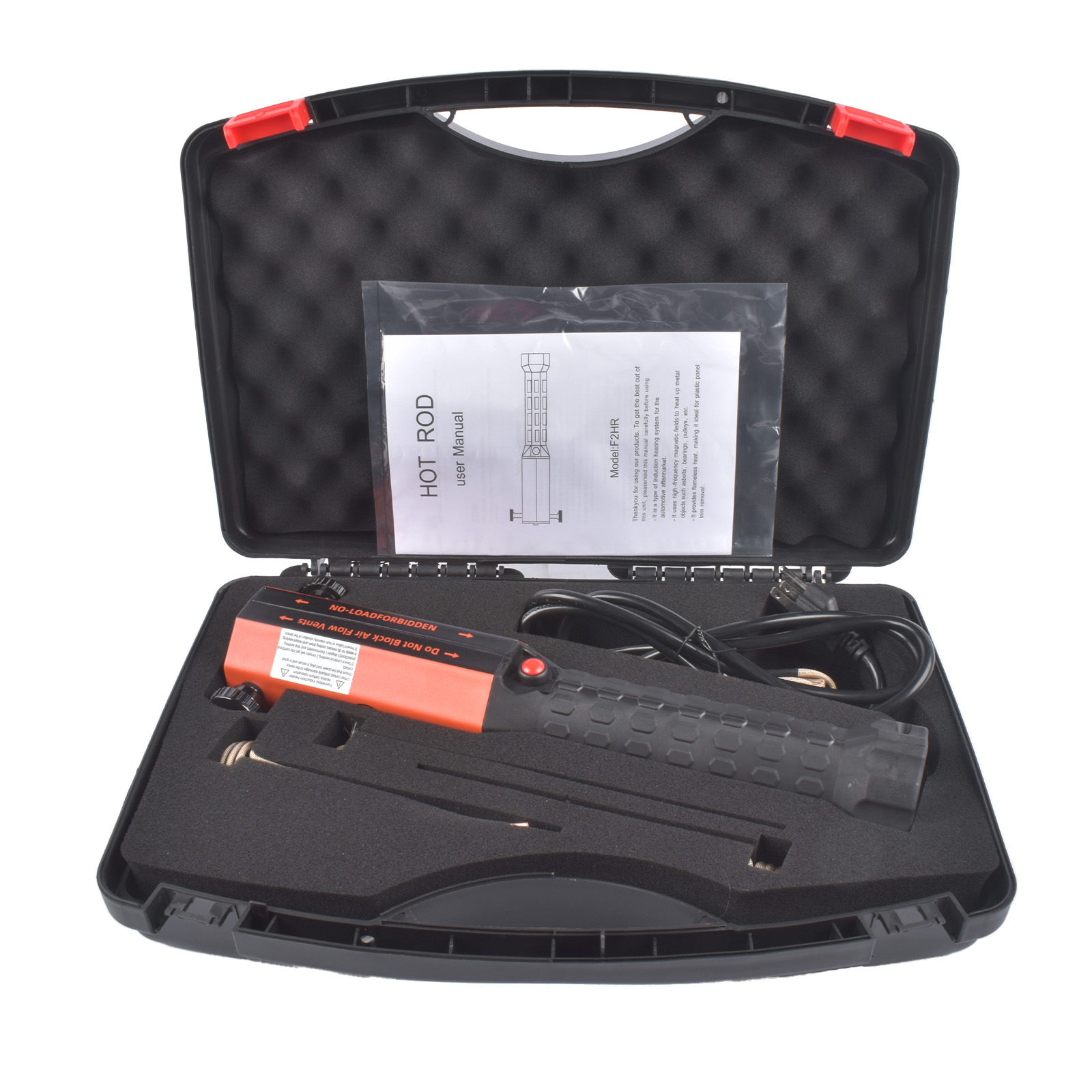 110V 1100W Portable Heat Induction Tool Magnetic Induction Heater with 4 Coils — 1