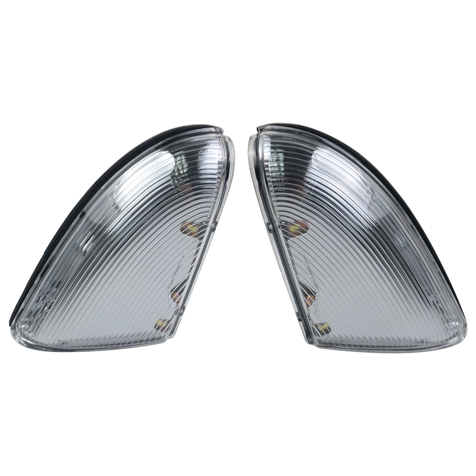 Pair Mirror Turn Signal Puddle Light Lamps for 2009-2013 Dodge Ram 1500