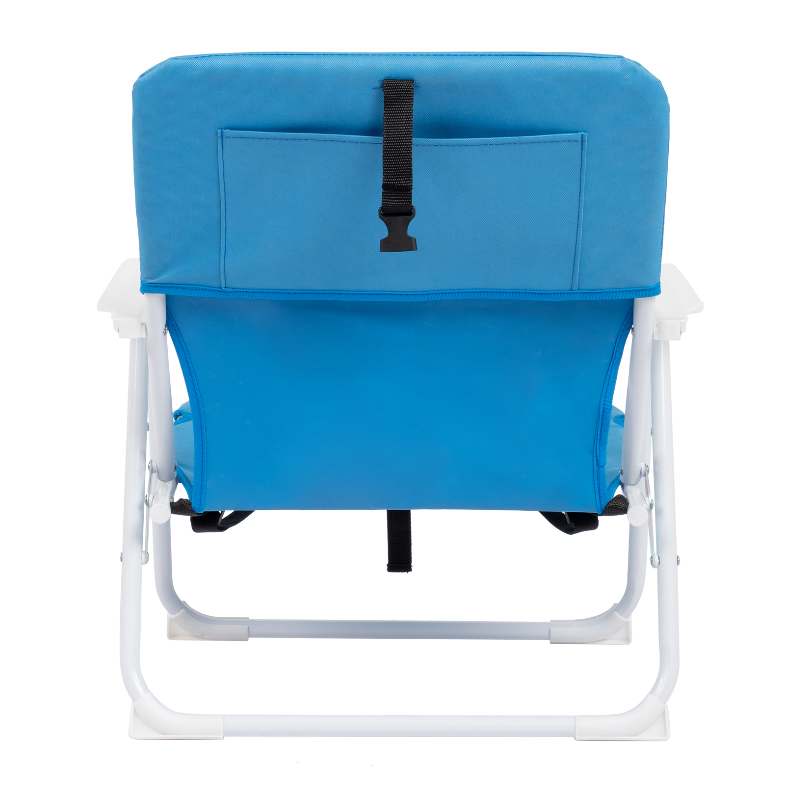 【Same Code：56494128】Oxford Cloth Iron Outdoor Beach Chair Blue