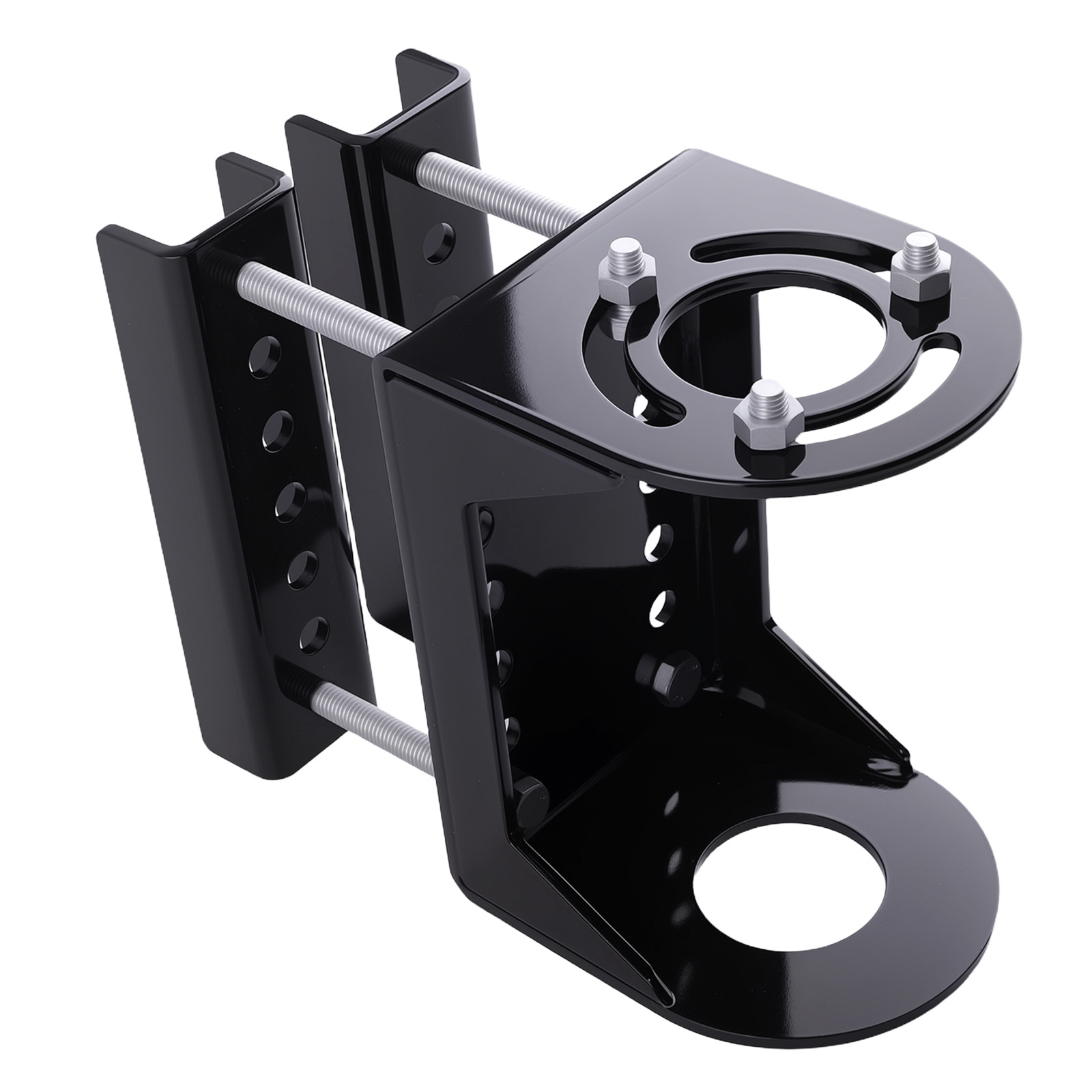 Universal 3-Bolt Trailer Jack Mount Plate A-Frame Tongue Steel