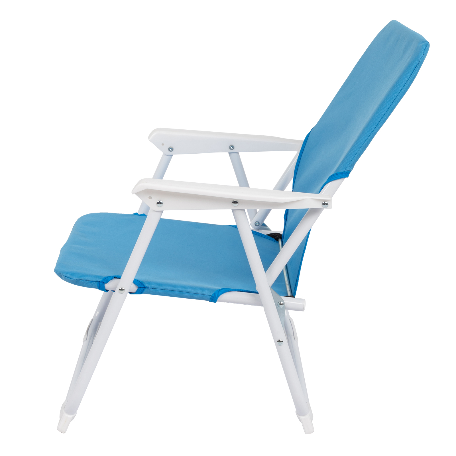 【Same Code：56494128】Oxford Cloth Iron Outdoor Beach Chair Blue